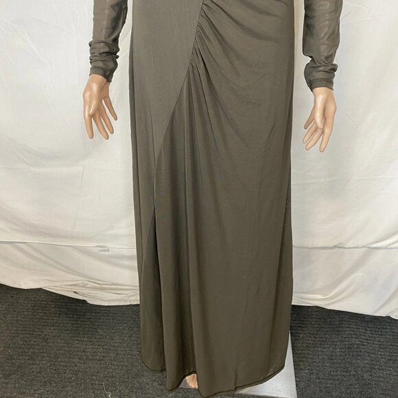 NEW SAMSOE SAMSOE Women’s Saandreas Mesh Long Sleeve Dress Turkish Coffee Size S - Picture 11 of 14